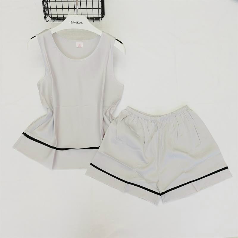 Set Đồ Ngủ Sát Nách Lụa Tơ Tằm Quảng Châu | BigBuy360 - bigbuy360.vn