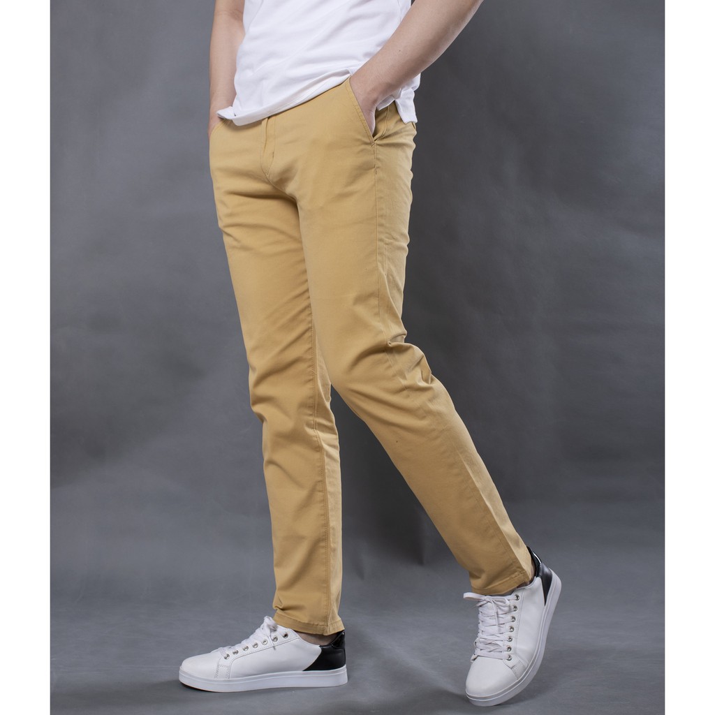 Quần kaki dài nam chất vải cotton có giãn siêu đẹp LADOS 4032 | BigBuy360 - bigbuy360.vn