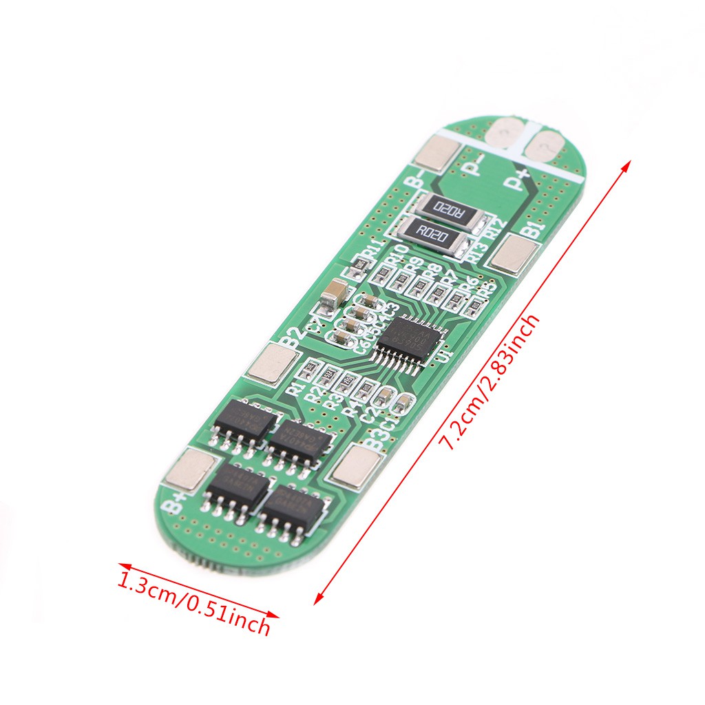 Bảng mạch bảo vệ cho bộ sạc Pin Li-ion 4S 12A 16v 18650