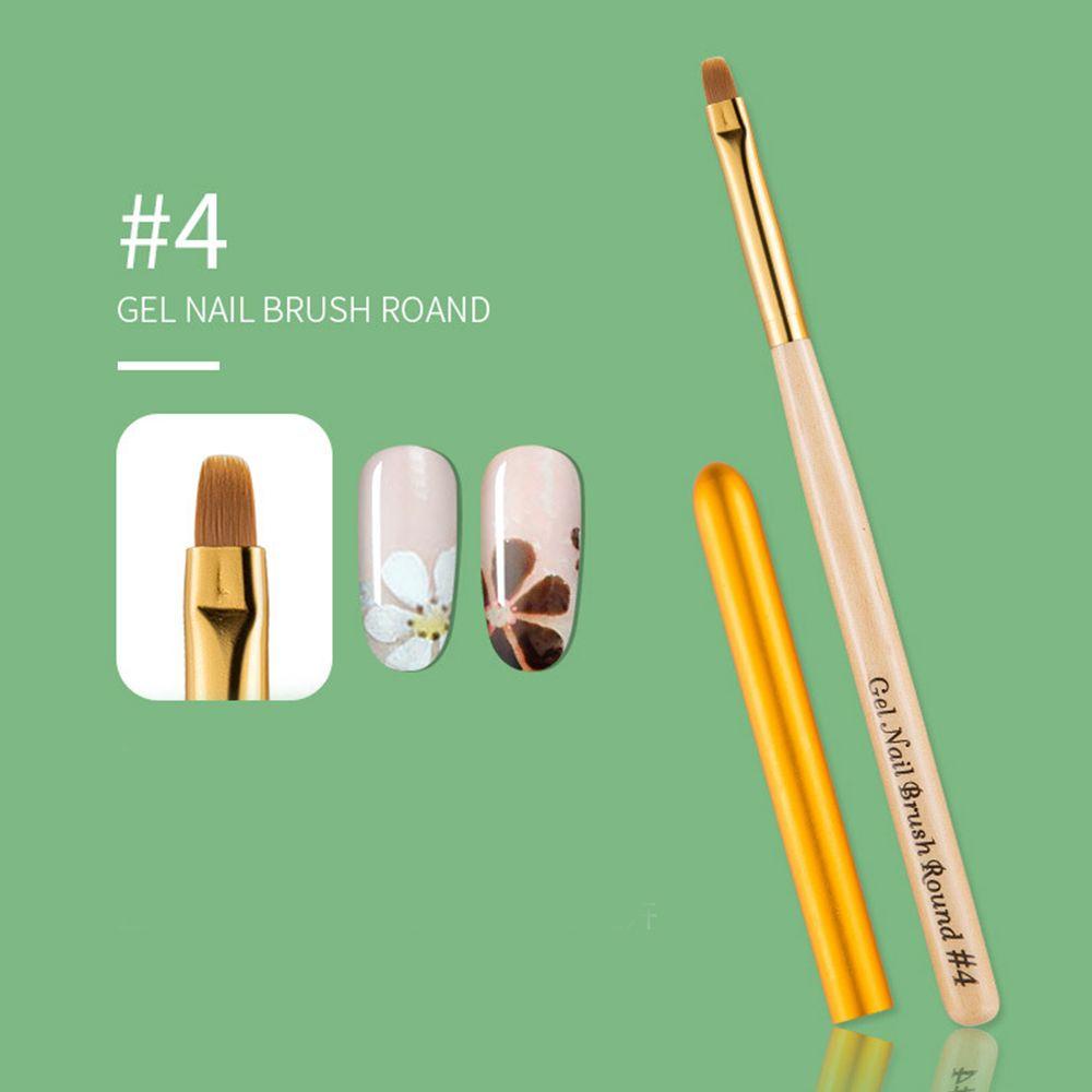 Set 1 Bút Trang Trí Móng Tay Nghệ Thuật Gel UV Lấp Lánh