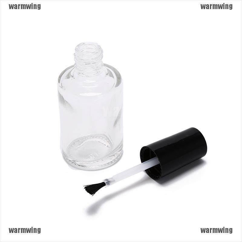 1 Lọ Thủy Tinh Rỗng Đựng Sơn Móng Tay 10 / 15ml Kính