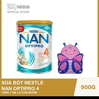 1 hộp sữa NAN Optipro số 4 900g tặng kèm cặp ngẫu nhiên