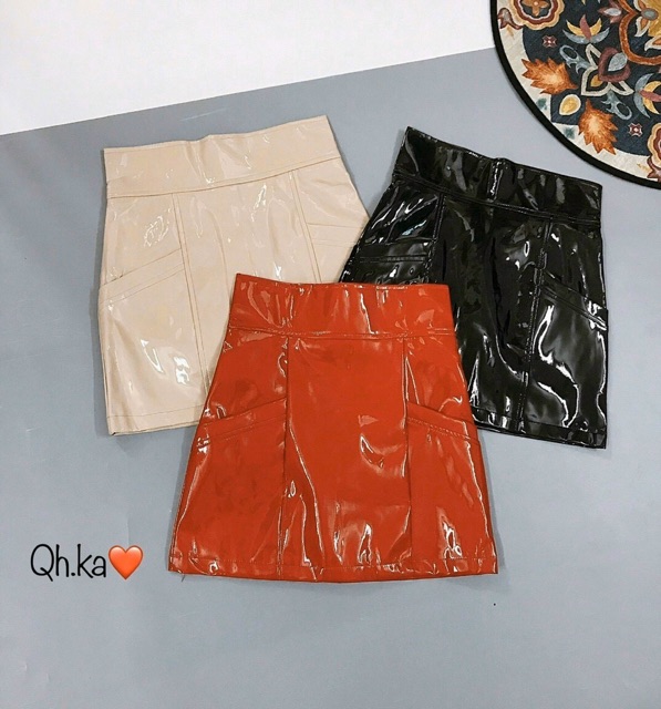 CHÂN VÁY DA BÓNG CẠP SIÊU CAO SANG CHẢNH LOẠI 1 MS21032