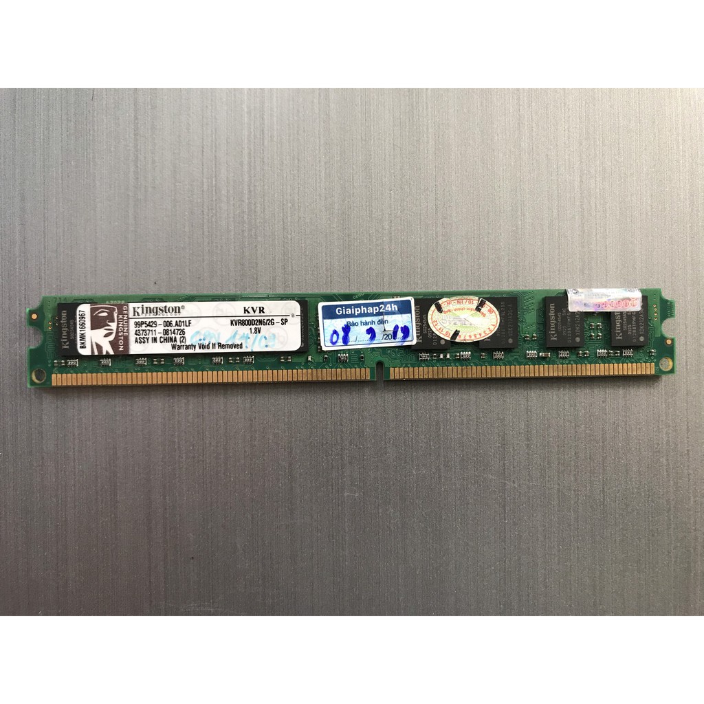 Ram Kingston 2GB DDR2 800MHz | WebRaoVat - webraovat.net.vn