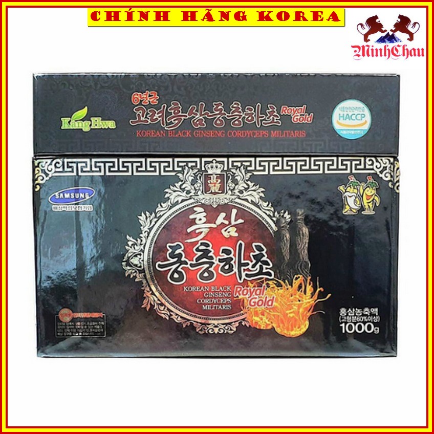 Cao hắc sâm Đông trùng hạ thảo Kanghwa - Cao sâm hàn quốc - Tăng đề kháng, phòng ung thư - minhchau