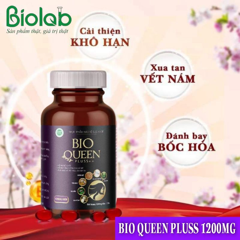 Bio Queen Pluss. HỘP 45V NỘI TIẾT TỐ NỮ