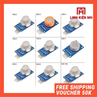 Module Cảm Biến Không Khí, Khí GAS, Nồng Độ Cồn MQ Các Loại