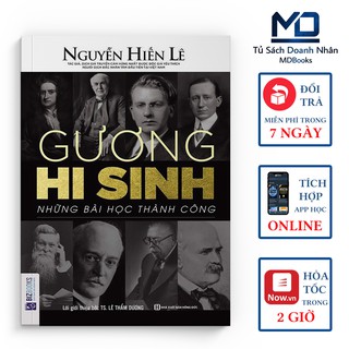 Sách kỹ năng - gương hi sinh - những bài học thành công - đọc kèm apps - bizbooks - 8935246919224