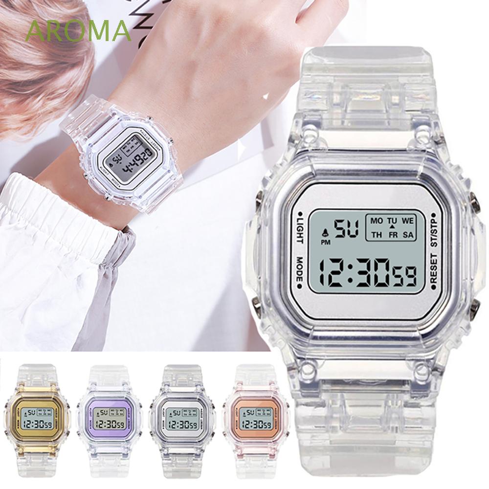 Đồng Hồ Thể Thao Phát Sáng Màn Hình Điện Tử Dành Cho Học Sinh