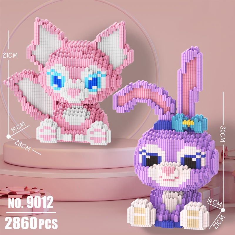 Bộ Đồ Chơi Lắp Ráp Hoạt Hình Cỡ Lớn Thú Vị Cho Bé