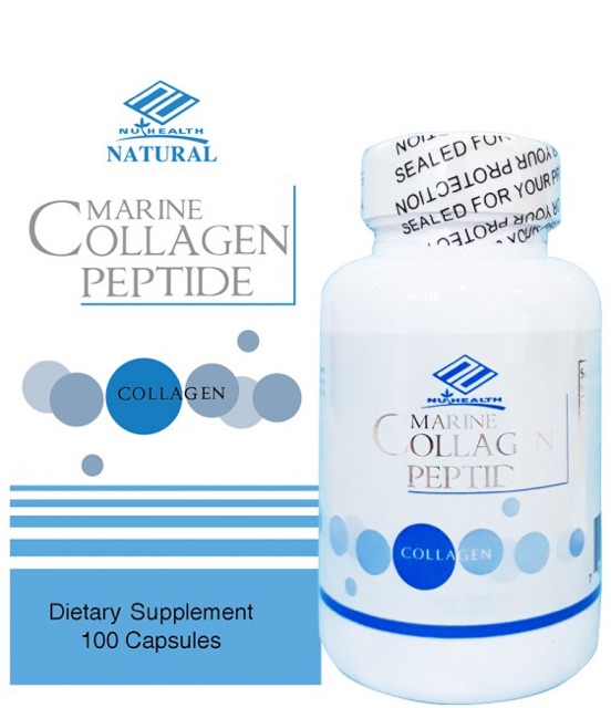 Collagen Marine  Peptide Nu-health Mỹ - Collagen hải sản