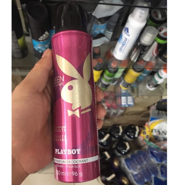 Xịt toàn thân Playboy các mùi (Nữ)