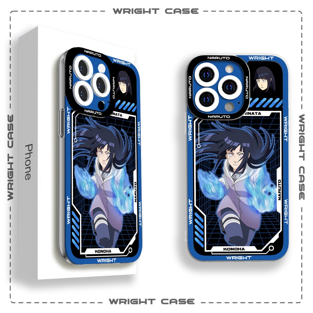 Ốp lưng iphone cạnh vuông Hinata Naruto Anime Wrightcase 6plus/7/8/8plus/x/xs/11/12/pro/max/plus/promax