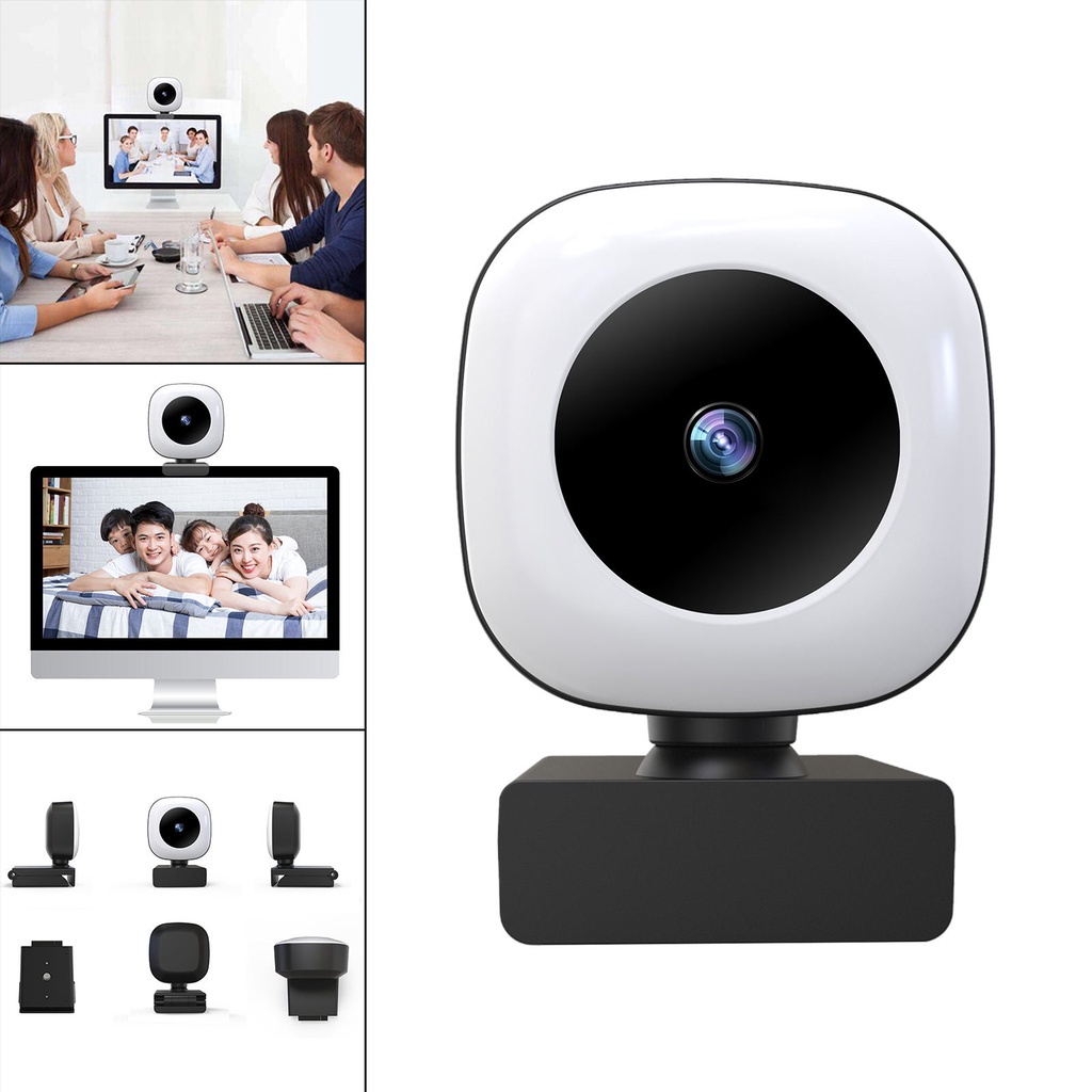 Webcam HD góc rộng 95 độ 2K có thể điều chỉnh cho PC Laptop | BigBuy360 - bigbuy360.vn