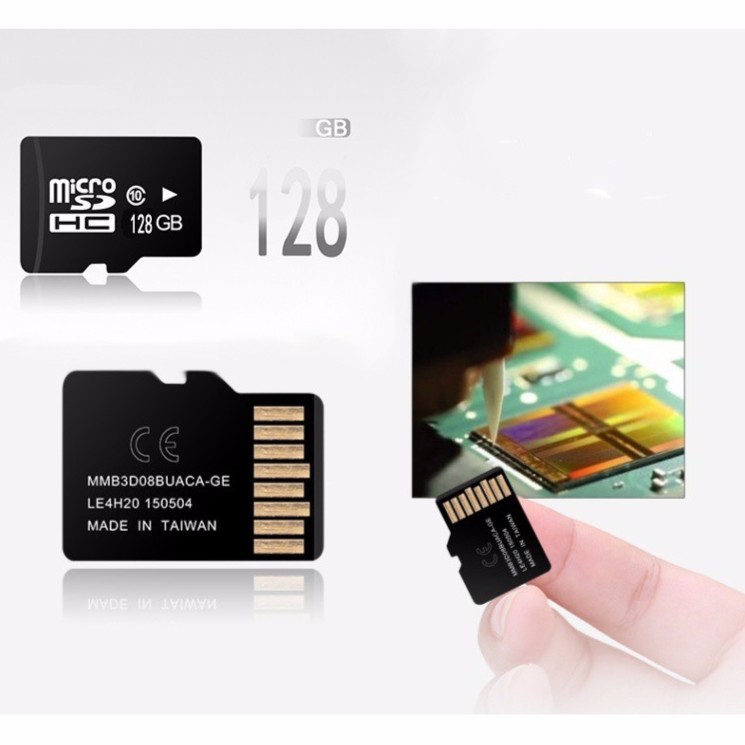 Thẻ nhớ Super Micro SD 128GB / 1GB + Đầu đọc USB (Màu ngẫu nhiên)