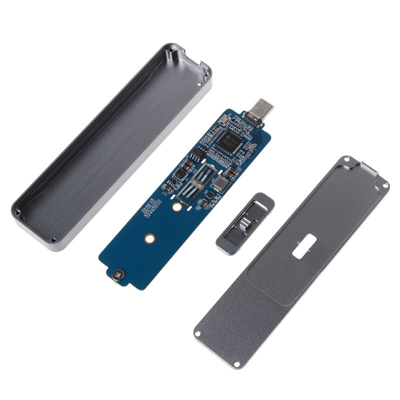 Shas NGFF Enclosure HDD Case M.2 PCIE NVMe SSD to USB 3.1 Type-C Converter HDD Box Adapter Enclosure Case For M Key M2 SSD Hard Drive