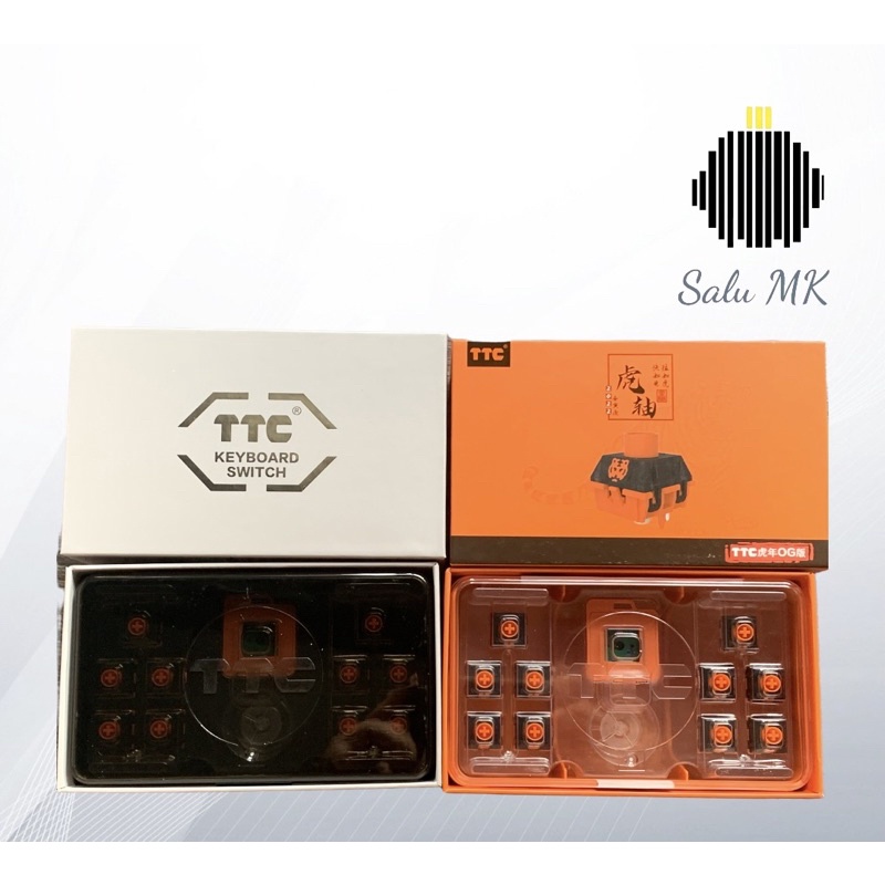 TTC tiger og/thường box 10 con - công tắc bàn phím cơ