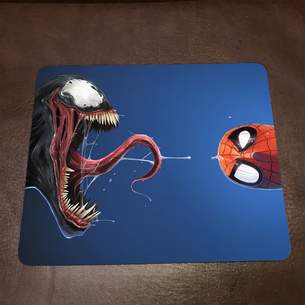 Lót chuột máy tính Marvel SPIDER MAN - Mẫu 1 Mousepad cao su êm ái, nhận in theo yêu cầu