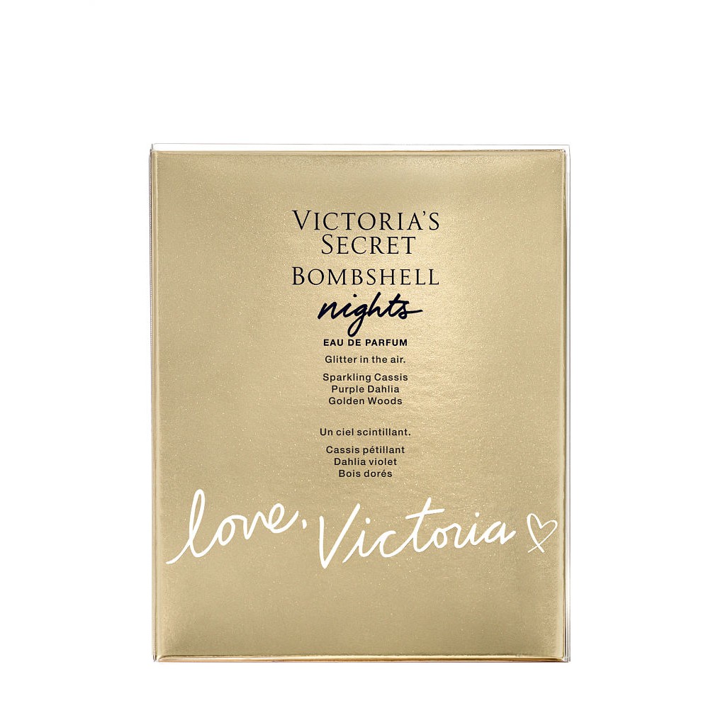 Nước hoa cao cấp authentic Victoria's Secret Bombshell Nights eau de parfum 30ml (Mỹ)