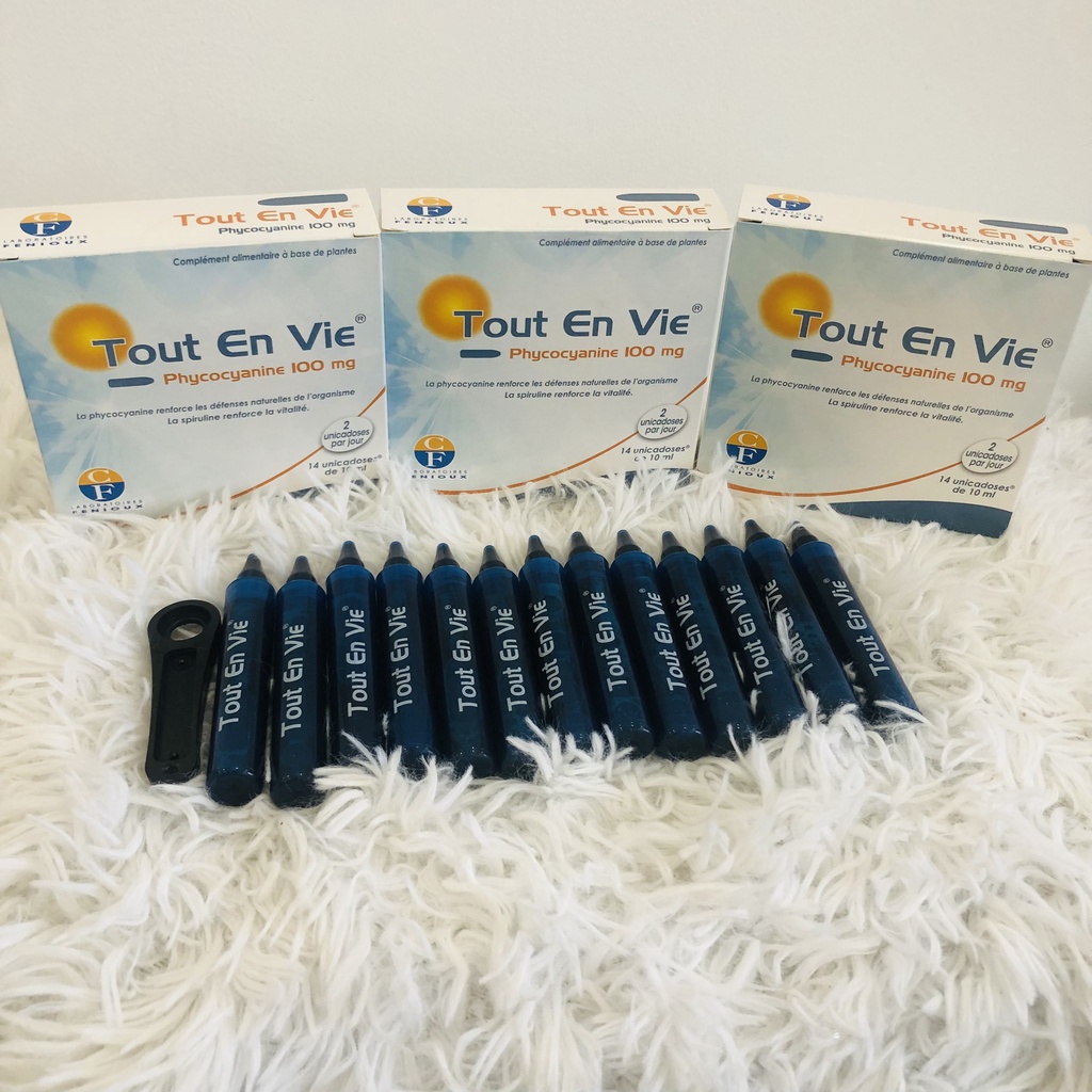 Tảo biển tươi trẻ hoá da Tout En Vie Pháp - Bổ sung dinh dưỡng, phục hồi làn da tươi trẻ