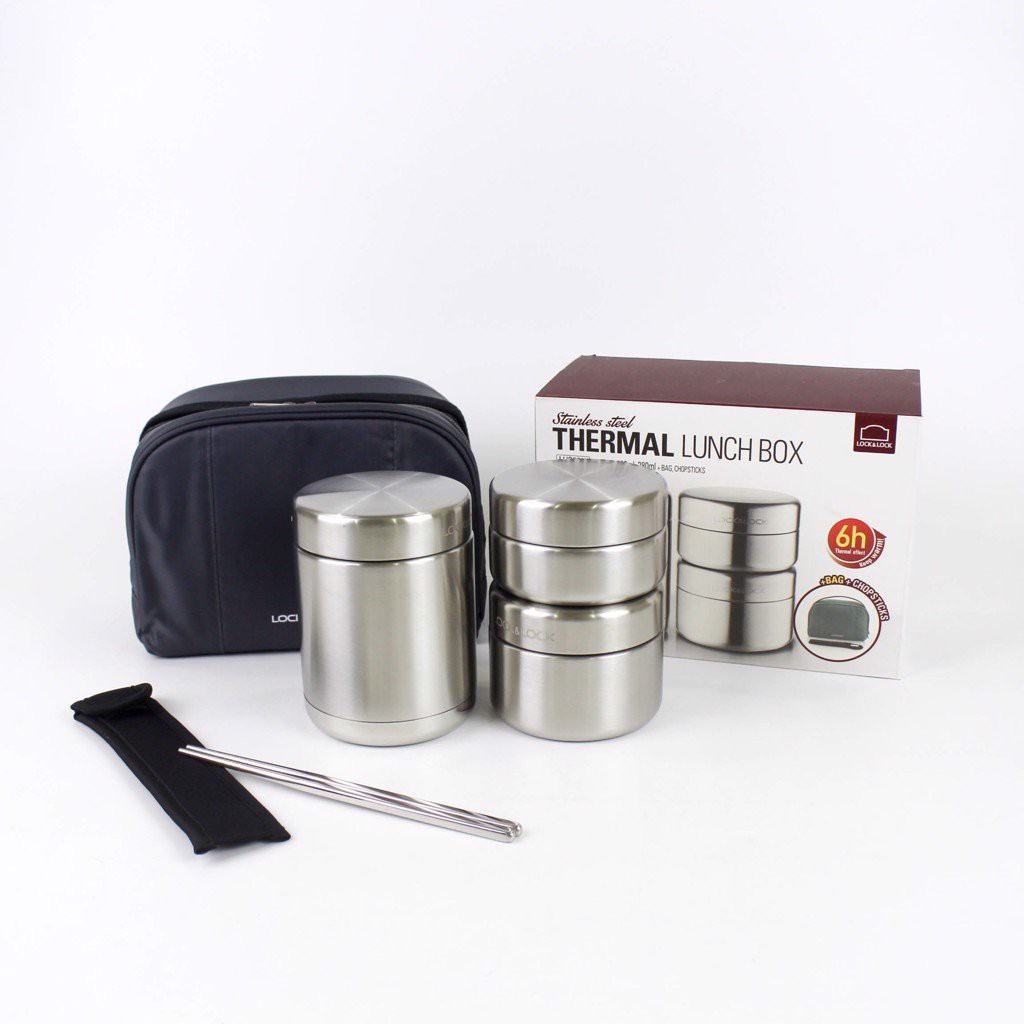 BỘ HỘP CƠM GIỮ NHIỆT LOCK&LOCK LHC8016