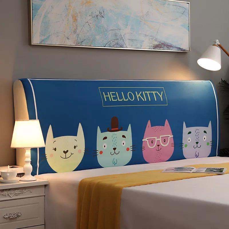 Vỏ Bọc Đầu Giường Chống Bụi Bằng Da 1.5m - 2m Thiết Kế Đơn Giản Hiện Đại