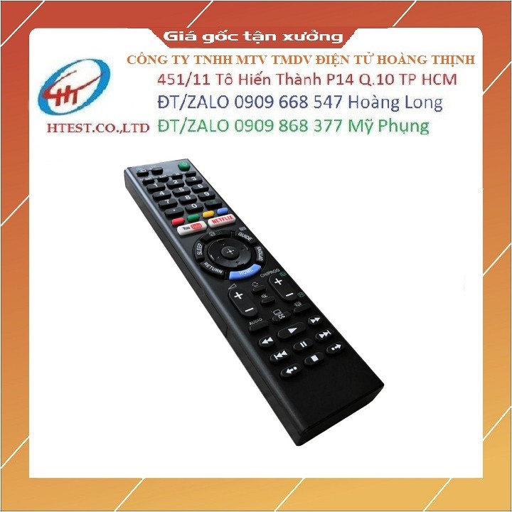 Remote Điều Khiển TV Sony LED, Smart TV RM-L1370 - Hàng nhập khẩu