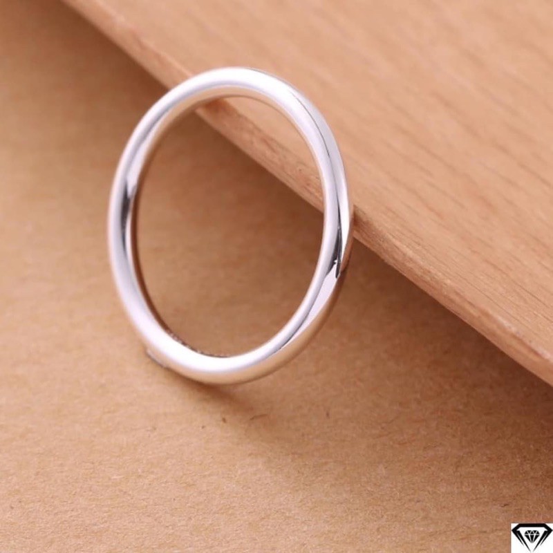 Nhẫn bạc nữ - Nhẫn trơn mini bạc 925 FemaleSilver