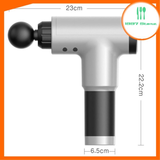 MÁY MASAGE 4 ĐẦU 7 CHẾ ĐỘ RUNG SIÊU MẠNH