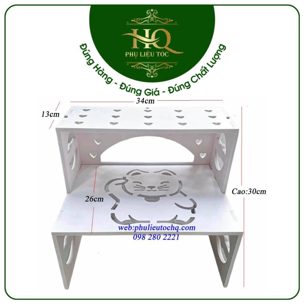 Ghế gác chân làm móng nail