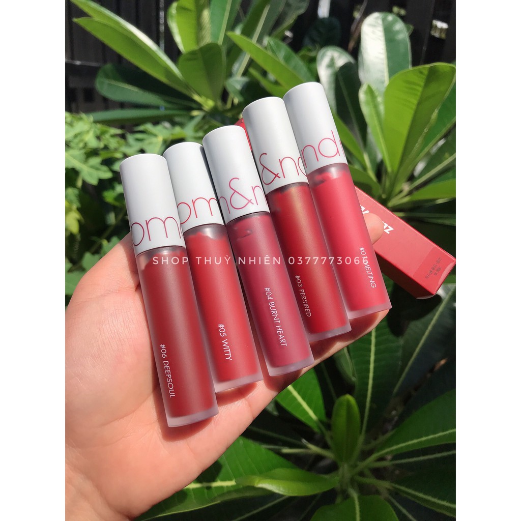 Son Kem Lì Romand Zero Velvet Tint