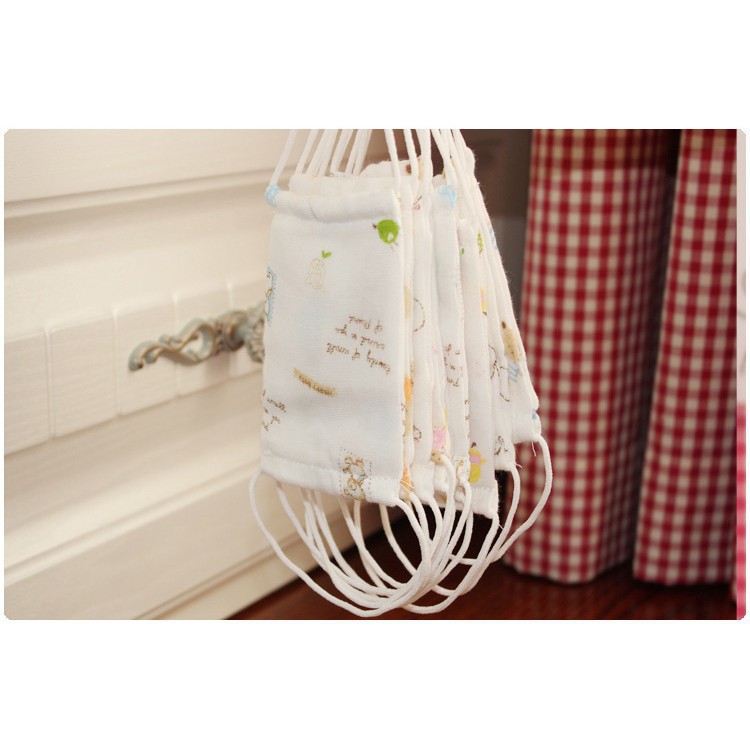 Khẩu trang xô 4 lớp xuất Nhật cho bé yêu