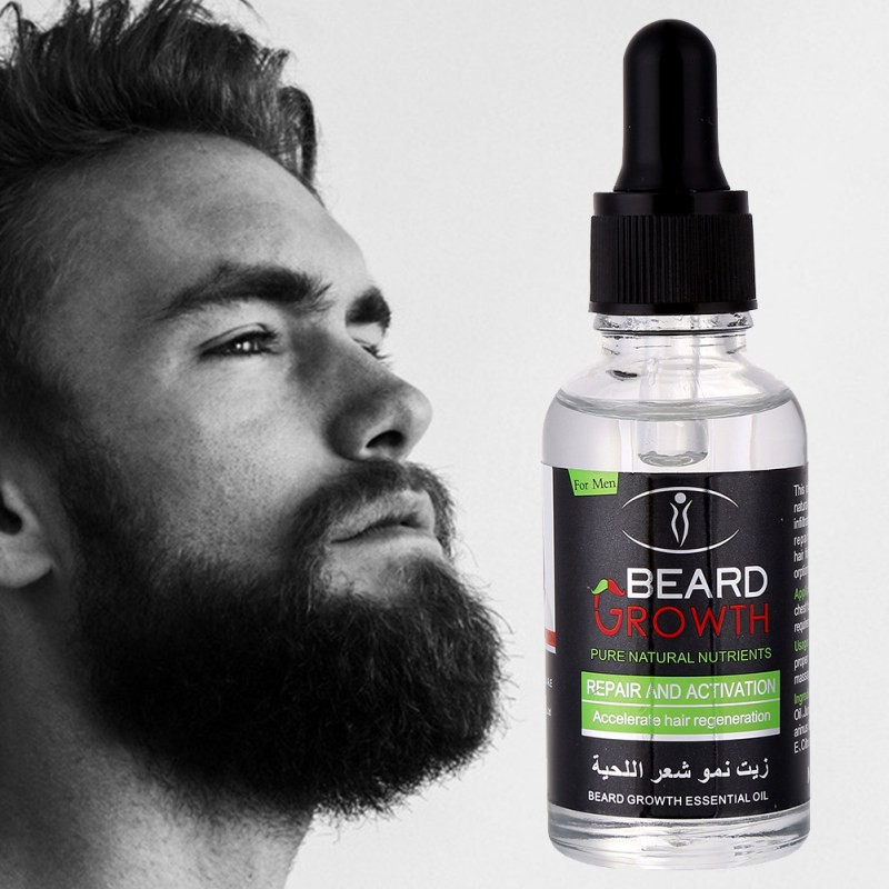 [Hàng mới về] Tinh chất chăm sóc kích thích mọc râu 100% hữu cơ tự nhiên dành cho nam