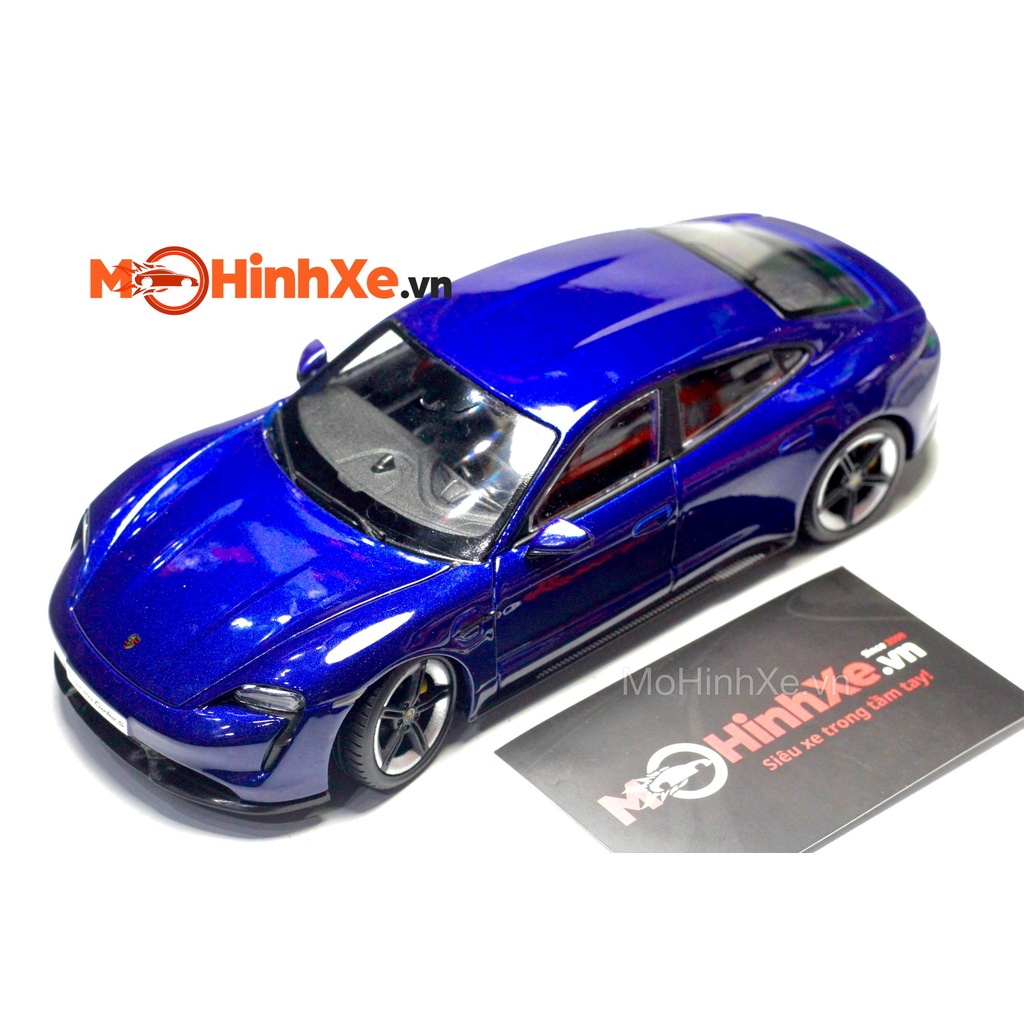 MÔ HÌNH XE PORSCHE TAYCAN TURBO S 1:24 BBURAGO