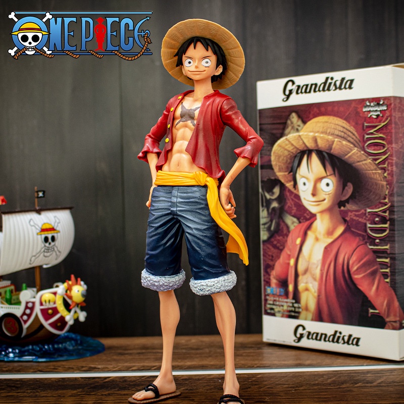 Mô hình nhân vật Luffy trong phim hoạt hình One Piece 25cm