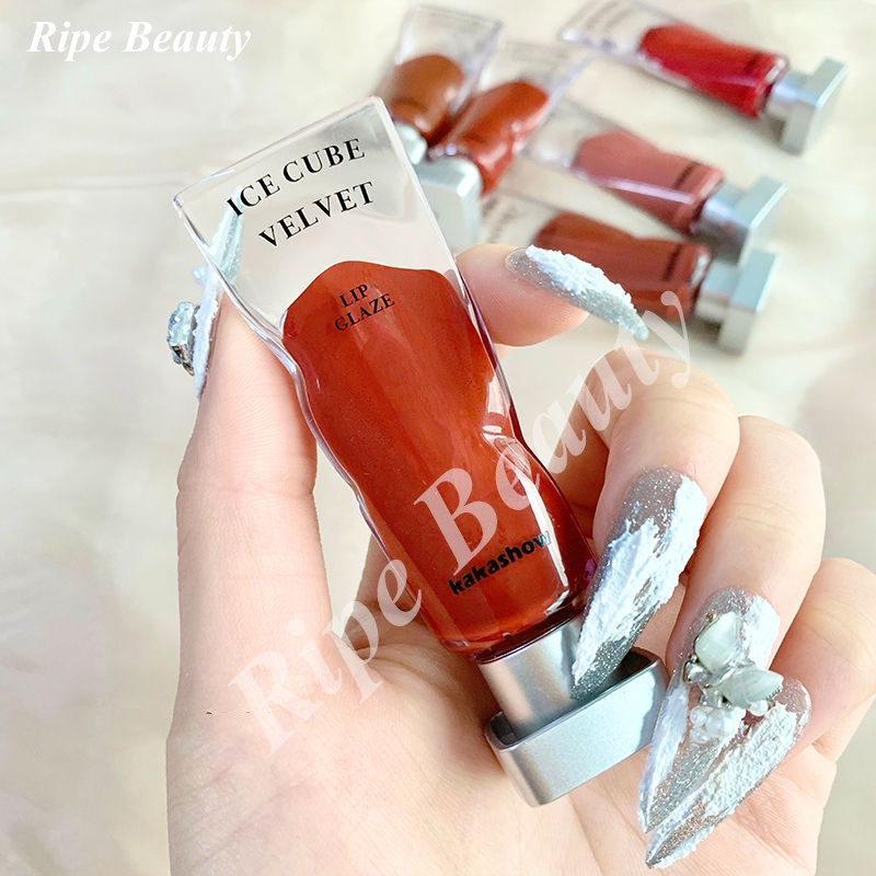 Son Kem Lì KAKASHOW Mềm Môi Căng Mọng Ice Cube Velvet Cute Doll Tuýp