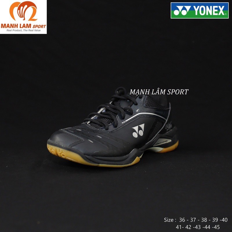 [Giày cao cấp] Giày cầu lông Yonex SHB65XM Đen chính hãng, êm chân, bám sân, bảo hành 2 tháng, 1 đổi 1 trong 7 ngày