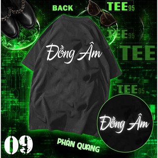 ÁO THUN UNISEX PHẢN QUANG ĐỒNG ÂM - ĐEN VÂU full size hàng thiết kế độc tại shop SuStore