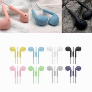 Macaron U19 3.5mm interface in-ear music earphones with multi-function subwoofer for Android and iOS