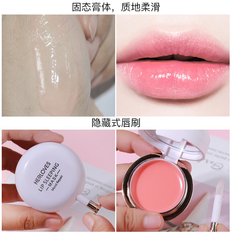 Mặt Nạ Ngủ Môi ⚡️50k 𝐅𝐑𝐄𝐄 𝐒𝐇𝐈𝐏⚡️ Mặt Nạ Ngủ Môi Hỗ Trợ Giảm Thâm , Dưỡng Ẩm | BigBuy360 - bigbuy360.vn