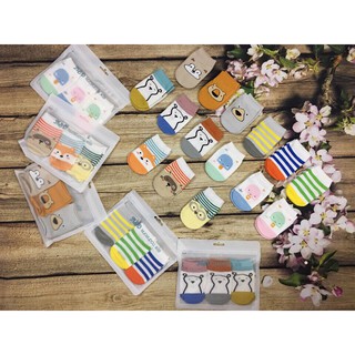 Set 3 đôi tất xuất hàn bé trai gái