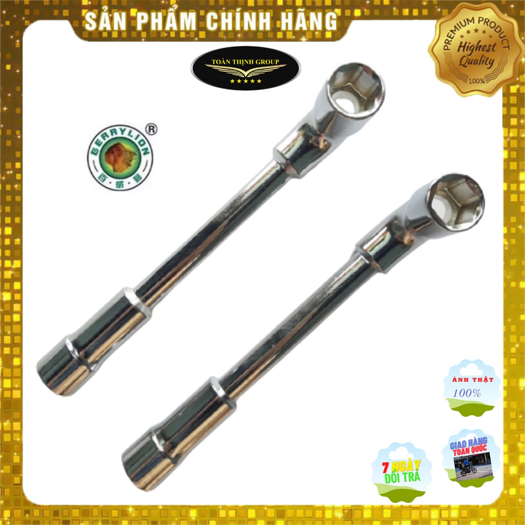 Điếu Lỗ Chữ L Cao Cấp Hiệu Berrylion  Đủ Size 8-19mm, Cần Điếu, Ống Điếu Lục Giác Thép Không Gỉ