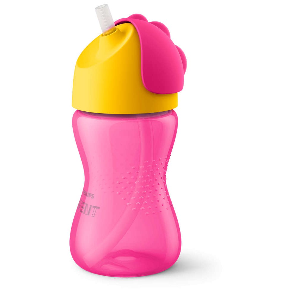 Bình tập uống Philips AVENT 300ml có ống hút - Cho bé từ 12 tháng