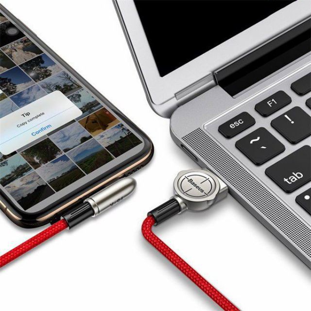 Cáp sạc Baseus Exciting Mobile Game Lightning Cable dành cho iPhone/ iPad (2.4A, Fast Charging) chơi game siêu bền