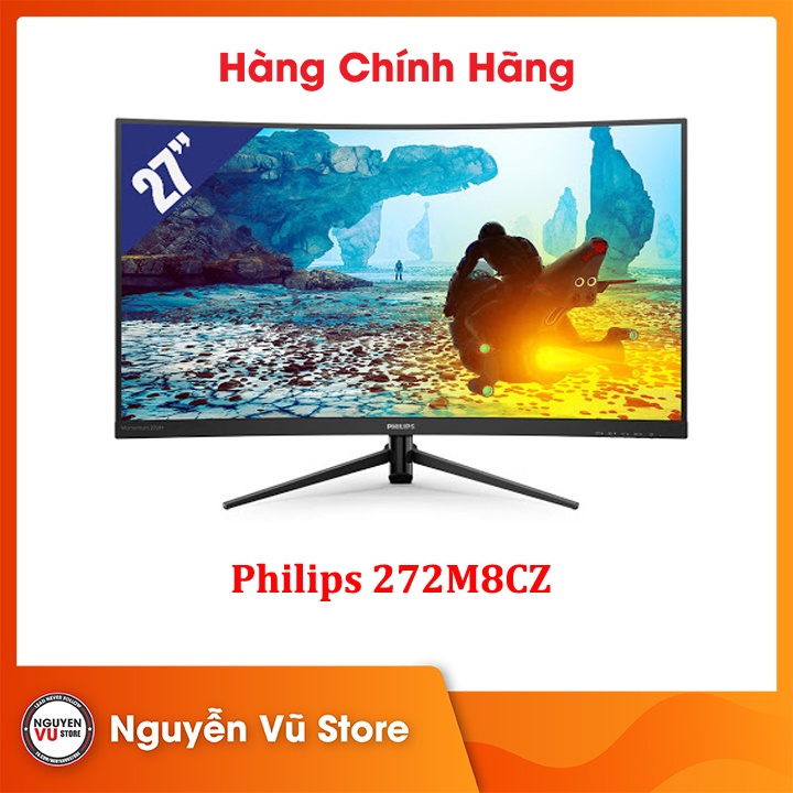 Màn hình cong Philips 272M8CZ 27″ VA 165Hz Freesync - Hàng Chính Hãng