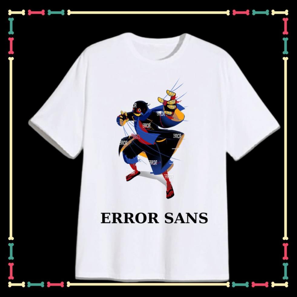 (SALE SỐC) ÁO THUN IN HÌNH ERROR SANS CHO BÉ TRAI ( BIỆT ĐỘI GANGSTER) cực chất giá rẻ