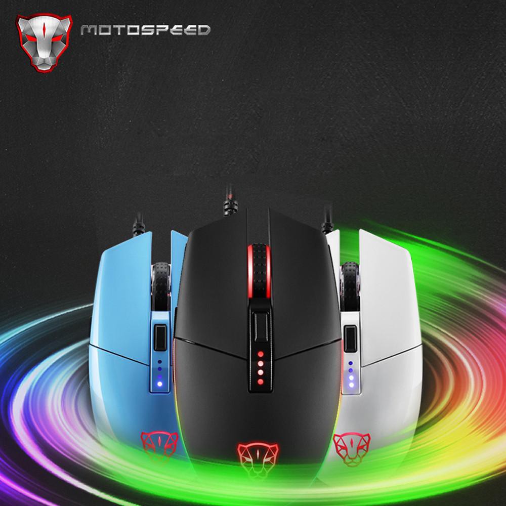 Chuột Gaming MOTOSPEED V50 Gaming mouse có LED RGB thay đổi theo DPI - hàng chính hãng