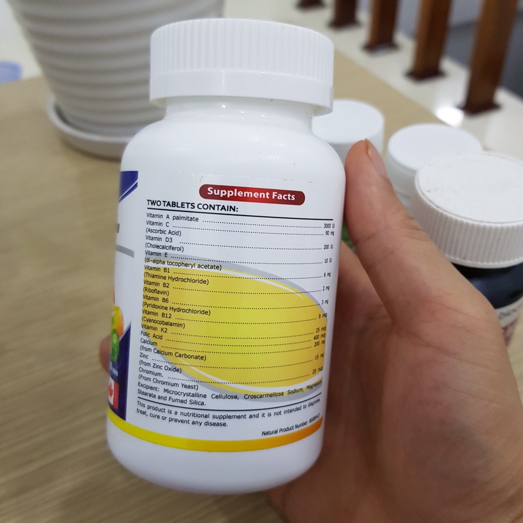 Central Premium Multivitamin – Bổ sung vitamin và khoáng chất cho cơ thể, tăng cường sức đề kháng (100 và 60 viên))
