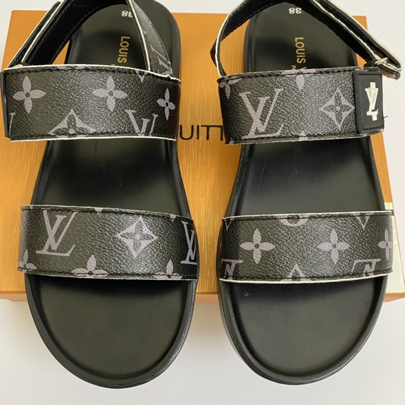 [FREE SHIP] Dép Sandal Lv, Dép Quai hậu Nam, Dép Lv Nam Fullbox.