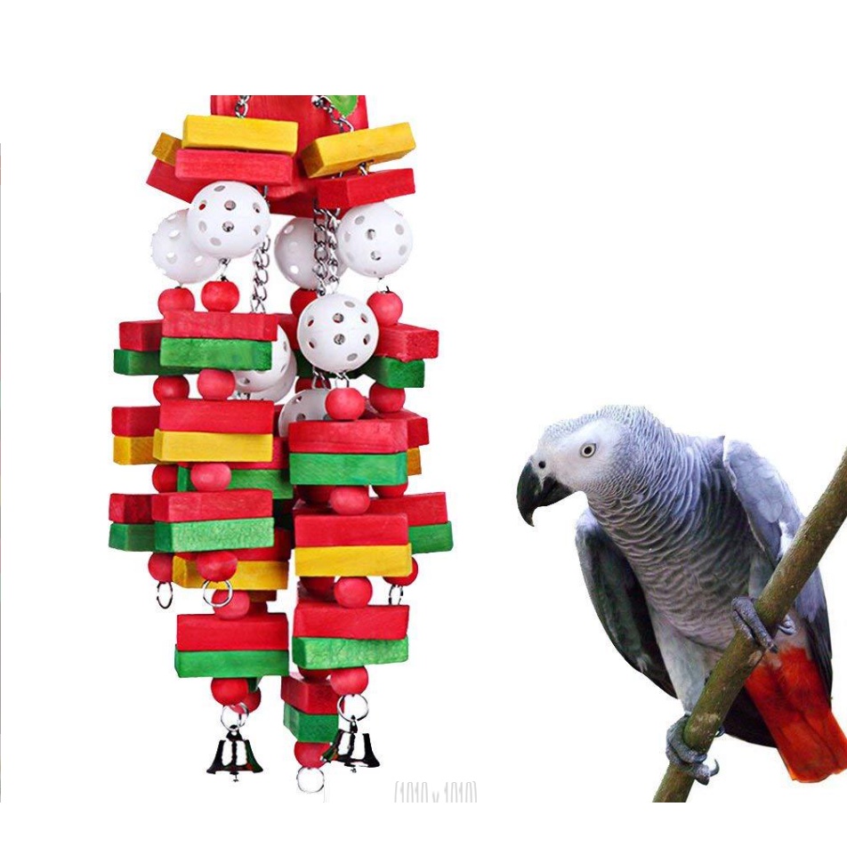 ĐỒ CHƠI TREO CAO CẤP CHO CÁC DÒNG VẸT TRUNG VÀ TO